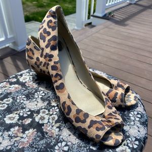 *LAST CHANCE*  Faux Suede Wedge Leopard (6.27.20)